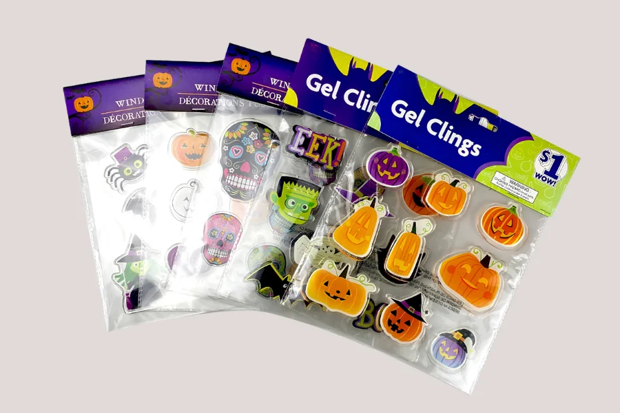 Gel cling order quantity options from trial orders to bulk production
